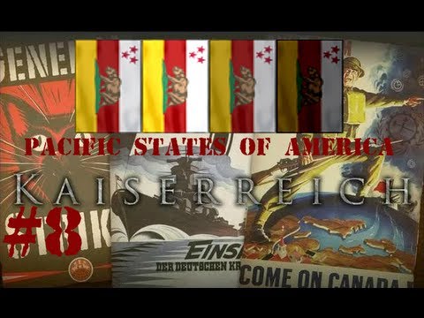 Let's Play Darkest Hour: Kaiserreich (Pacific States of America) -- Part 8 [LP Update]