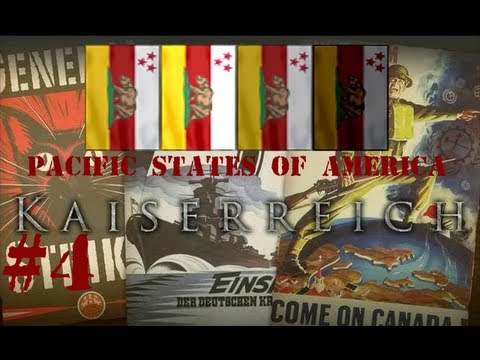 Let's Play Darkest Hour: Kaiserreich (Pacific States of America) -- Part 4