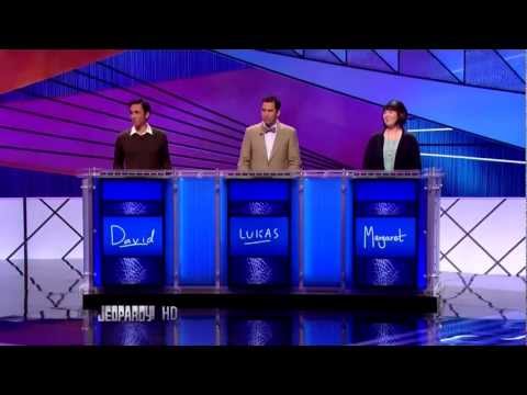 Jeopardy! Season 28 (June 21, 2012): David, Lukas, & Margaret