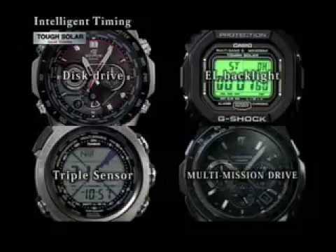 CASIO WATCH NEW TECHNOLOGY CONCEPT