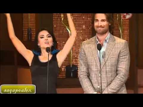 Angelique Boyer y Sebastian Rulli en Premios TVYN