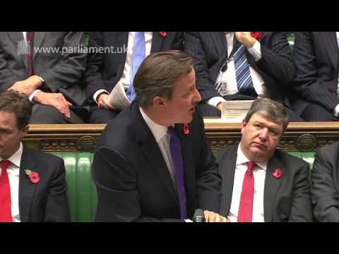 Prime Minister's Questions: 6 November 2013