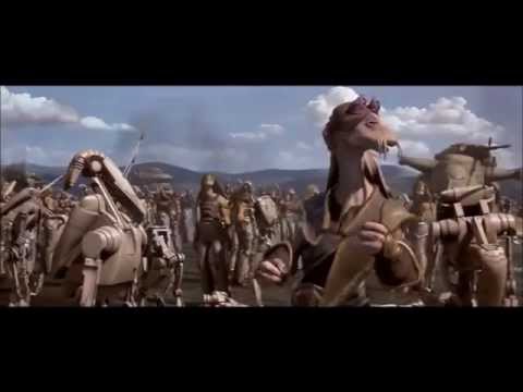 Star Wars The Phantom Menace Battle of Naboo Scene (FULL)