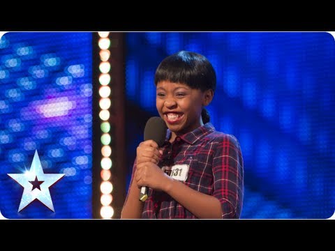 Asanda Jezile the 11yr old diva sings 'Diamonds' - Week 3 Auditions | Britain's Got Talent 2013