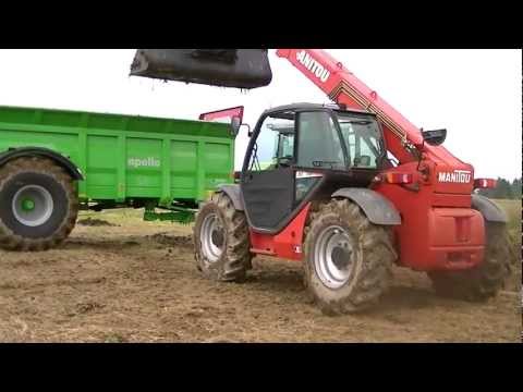 Obornik 2012 II Claas Ares 696 RZ Unia bRZEG Apollo 14 Manitou 732 Anitou