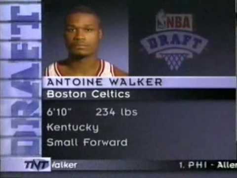 1996 NBA Draft - 6 - Antoine Walker, Kentucky