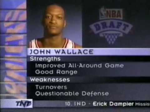 1996 NBA Draft - 18 - John Wallace, Syracuse