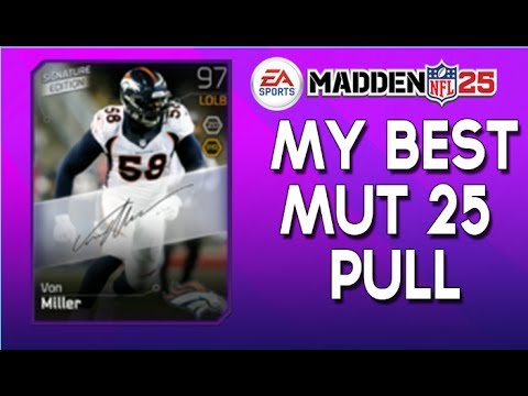 MUT 25 - MY BEST PULL OF MUT 25!! - All Pro Bundle Opening - 