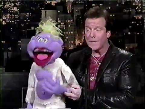 Jeff Dunham and Peanut on David Letterman