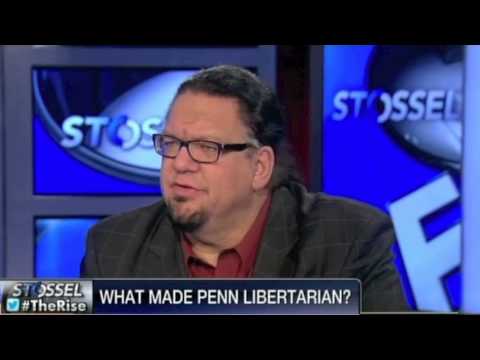 John Stossel with Penn Jillette