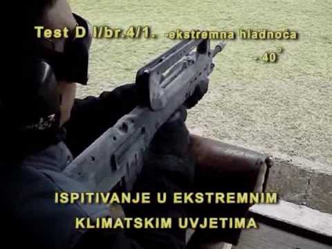 HS produkt-Croatian assault  rifles VHS-K and VHS-D- Testing (English subs)