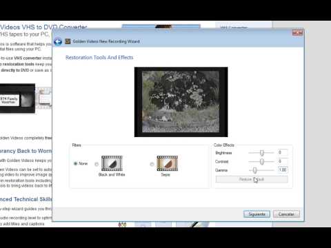 Tutorial paso cintas VHS a DVD