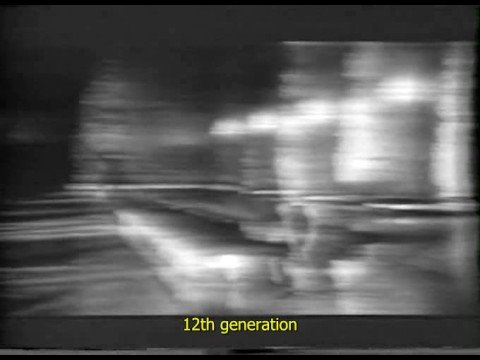 VHS generation loss