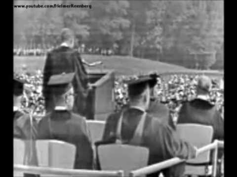 June 10, 1963 - John F. Kennedy's Commencement Address at American University, Washington D.C.