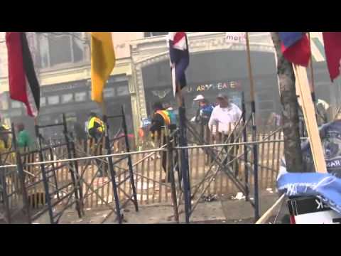 Boston Marathon: New shocking live video of the explosion - April 15, 2013 - Boston Globe