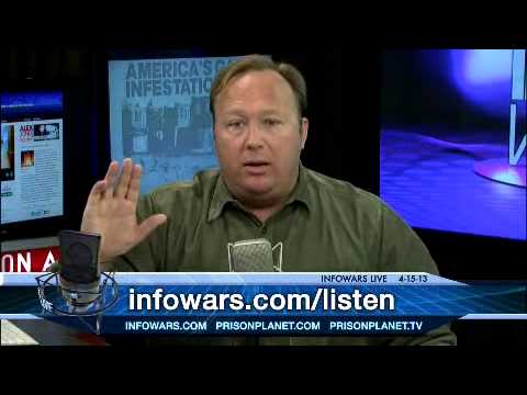 The Alex Jones Show - Monday, April 15, 2013 (Full Show): Richard Belzer