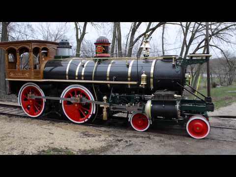 York 17 Steam Locomotive Unload April 15, 2013