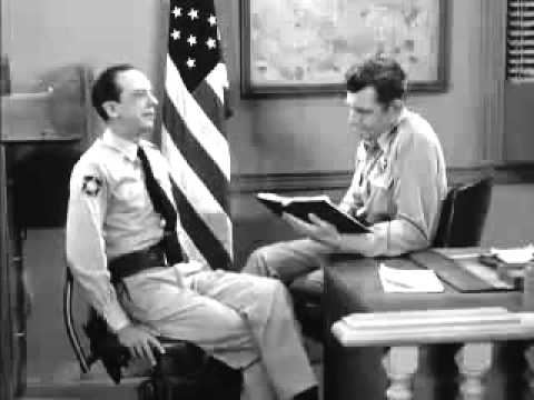 Barney Fife The Preamble To The Constitution