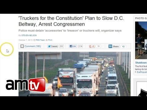 'Truckers for the Constitution' Plan to Arrest Congressmen in D.C.