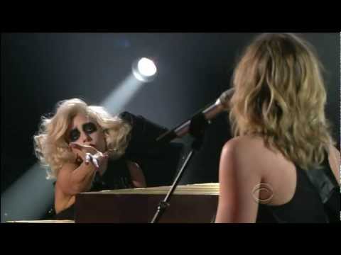 Lady Gaga & Sugarland - You And I (2011 Grammy Nominations Concert) HD 720p