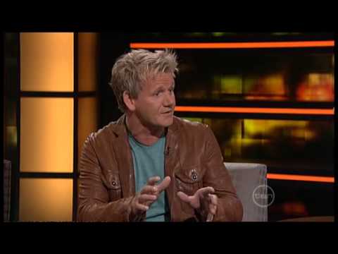 Gordan Ramsay interview on ROVE (Australia) - Hilarious insults exchanged