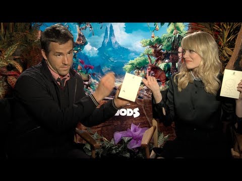 THE CROODS Interviews: Nicolas Cage, Emma Stone and Ryan Reynolds