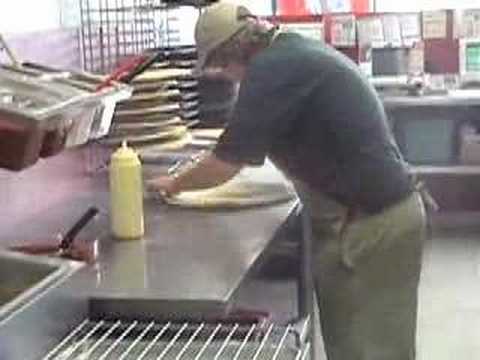 Papa John's Pizza Making