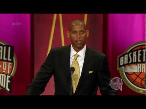 Reggie Miller's Basketball Hall of Fame Enshrinement Speech