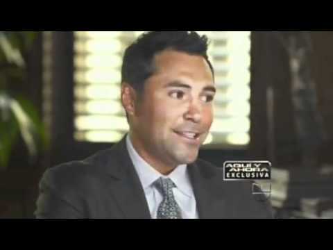 1of3 oscar de la hoya interview english subs - aqui y ahora univision