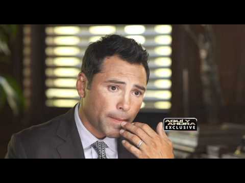 Exclusive interview with boxer Oscar de La Hoya