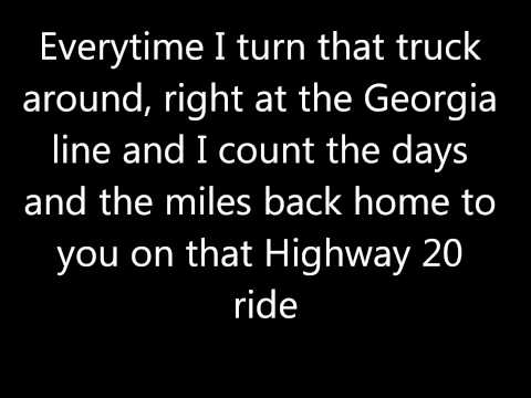 Highway 20 ride lyrics