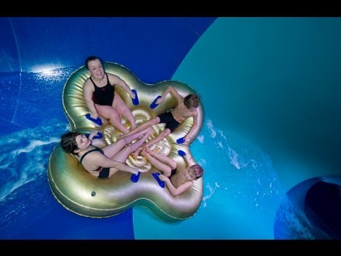 Tropical Cyclone POV - A WORLDS FIRST waterslide at Center Parcs [HD]