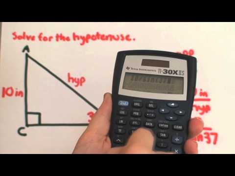 the BASICS of TRIGONOMETRY (Review and Tutorial)