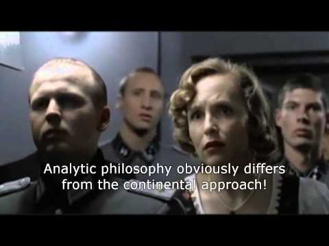 Hitler finds out that the distinction between analytic and continental philosophy is untenable.