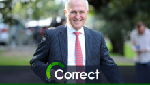 Turnbull correct on farmer subsidies 