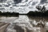 Flooding on the Roper Highway