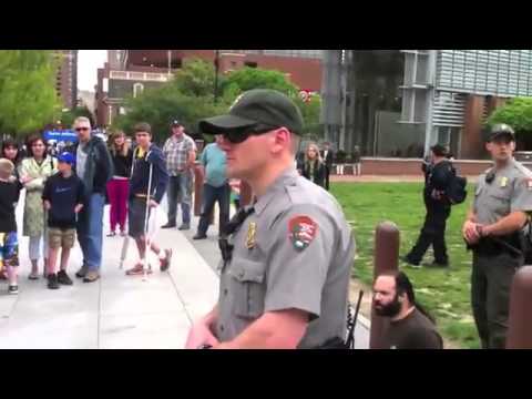 Mark and Barb Arrested For Exercising Free Speech Near Liberty Bell And Independence Hall