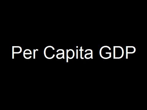 Per Capita GDP