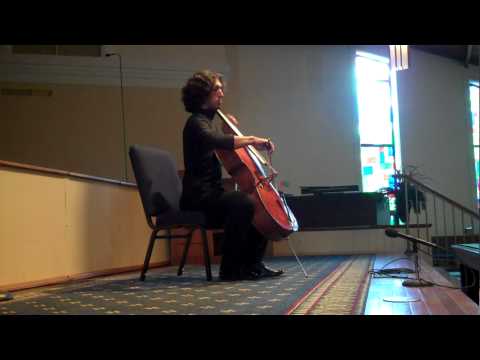 Ian Maksin performs Mieczyslaw Weinberg Cello Sonata.  Finale-Allegro.