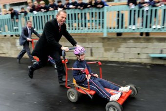 Tony Abbott outlined his plan to build roads during the election campaign.