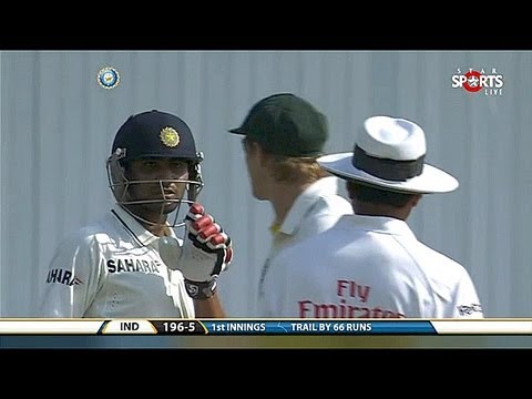 Cricket Fight - Dhoni Vs Warner & Jadeja Vs Watson - IND Vs AUS  4th Test 2013