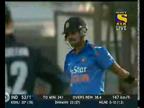 India Vs New Zeeland 1st ODI (Ind Vs Nz 1st ODI 2014) 18 January 2014 Full Match Part 2