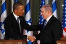 Israel PM Benjamin Netanyahu is deep in talks with the US over a two-state solution.