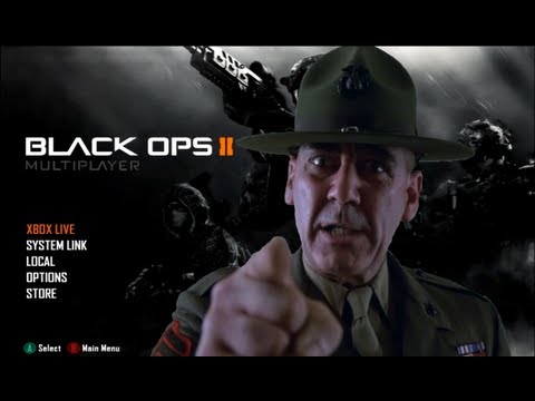 Gunnery Sergeant Hartman Plays Black Ops 2 (Soundboard Gaming)