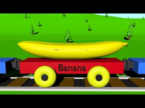 The Fruit Train - Learning for Kids