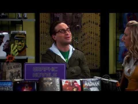 TBBT S02E20 The Hofstadter Isotope (Penny at Comic Book Store)