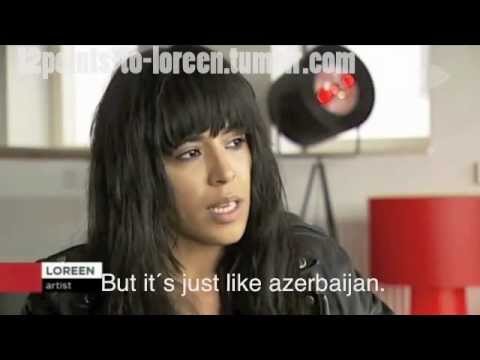 Loreen interview: Loreen talks about human rights, Belarus. TV4 News 12.07.12 ENGLISH SUBTITLES