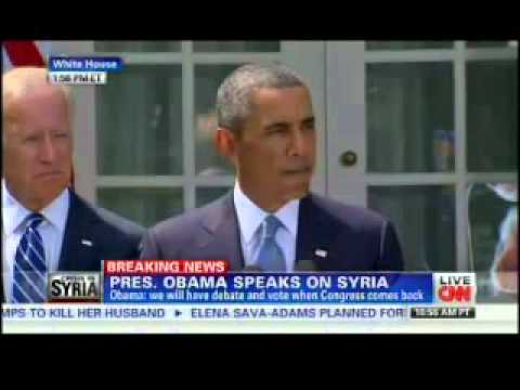 FULL SPEECH - President Obama Speech On Syria - Will Seek Congressional Approval - 8/31/2013