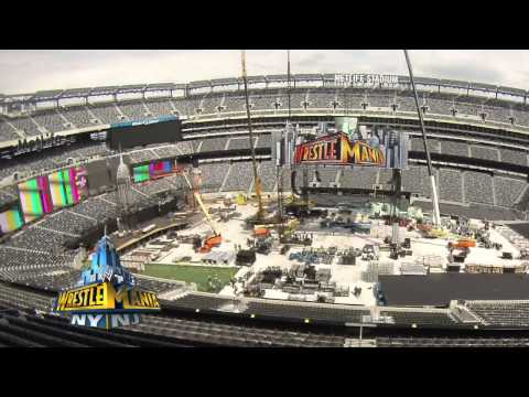 Creating the WrestleMania 29 set: WWE.com Exclusive, April 7, 2013