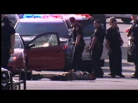 San Diego Police Shootout Caught on Tape